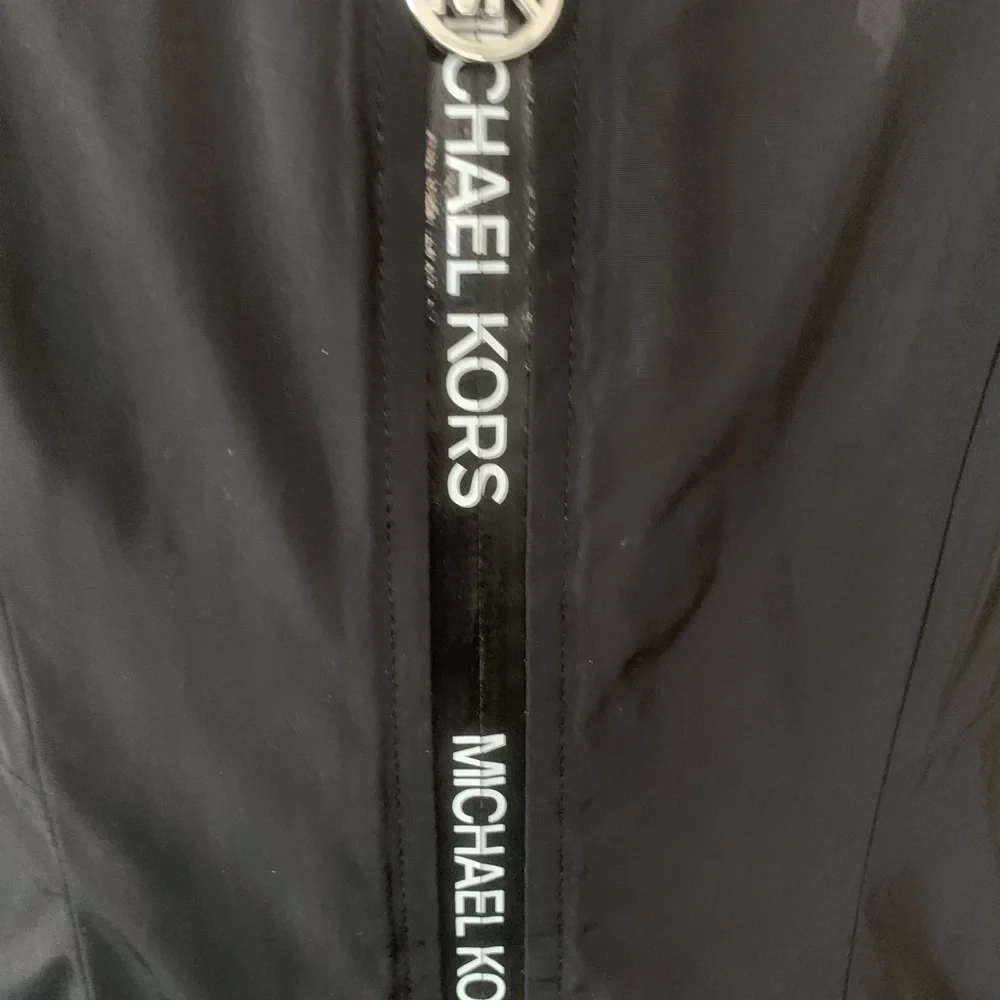 Michael Kors Women's Black Hooded Jacket - Picture 2 of 7